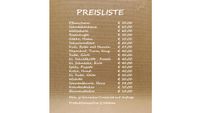 Preisliste 2024